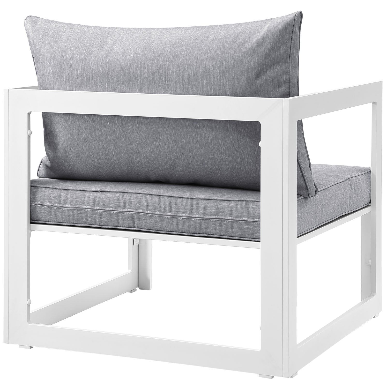 kitchen and dining room sets | CasaFoyer Fortuna Outdoor Patio Sectional Sofa Set | Modern 9-Piece Furniture Collection | Powder-Coated Aluminum Frame | All-Weather Polyester Cushions | White Gray | casafoyer.myshopify.com