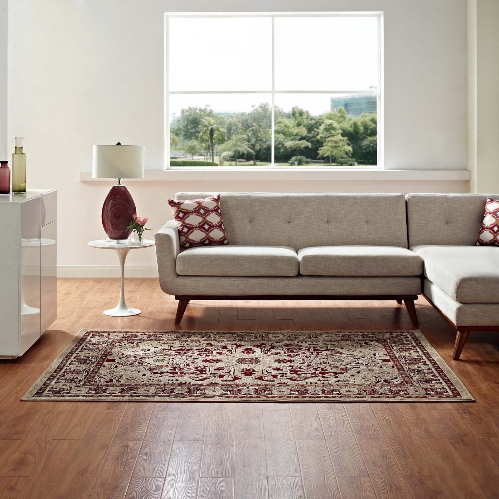 area rugs | CasaFoyer Grania Distressed Vintage Floral Turkish Area Rug | Durable & Stylish 5x8 | Non-Slip Rubber Bottom | Stain Resistant & Easy to Maintain | Perfect for High Traffic Areas | casafoyer.myshopify.com