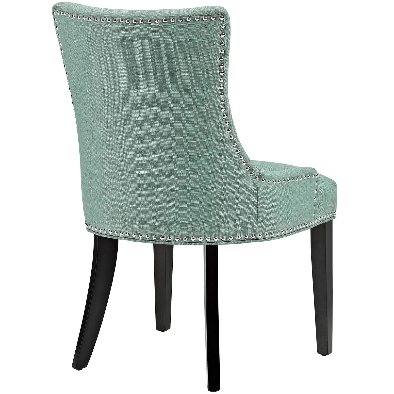 home office desk chairs | CasaFoyer Marquis Dining Side Chair Set of 4 | Elegant Hourglass Back | Nailhead Trim | Non-Marking Foot Caps | Tapered Wood Legs | High-Quality Polyester Fabric | casafoyer.myshopify.com