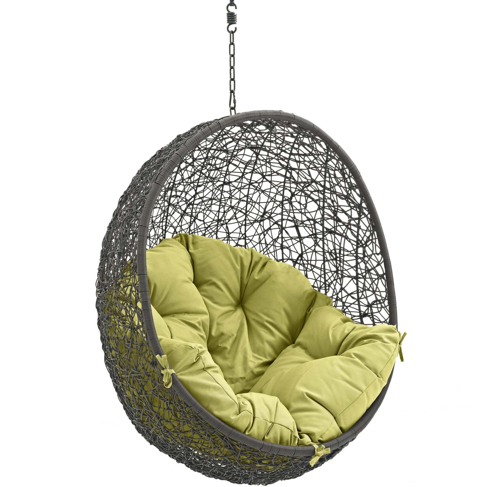 porch swings | Ergode Hide Outdoor Patio Swing Chair | Synthetic Rattan | All-Weather Cushion | Adjustable Chain | Powder-Coated Steel Frame | Weather & UV Resistant | Indoor/Outdoor Lounger | casafoyer.myshopify.com