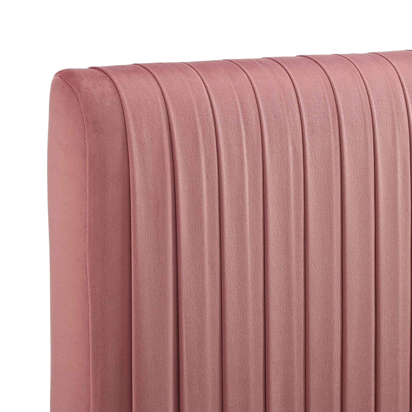 Bed | CasaFoyer Eloise Channel Tufted Performance Velvet Full/Queen Headboard | Vintage Modern Elegance | Art Deco Style | Stain-Resistant Upholstery | Height-Adjustable | casafoyer.myshopify.com
