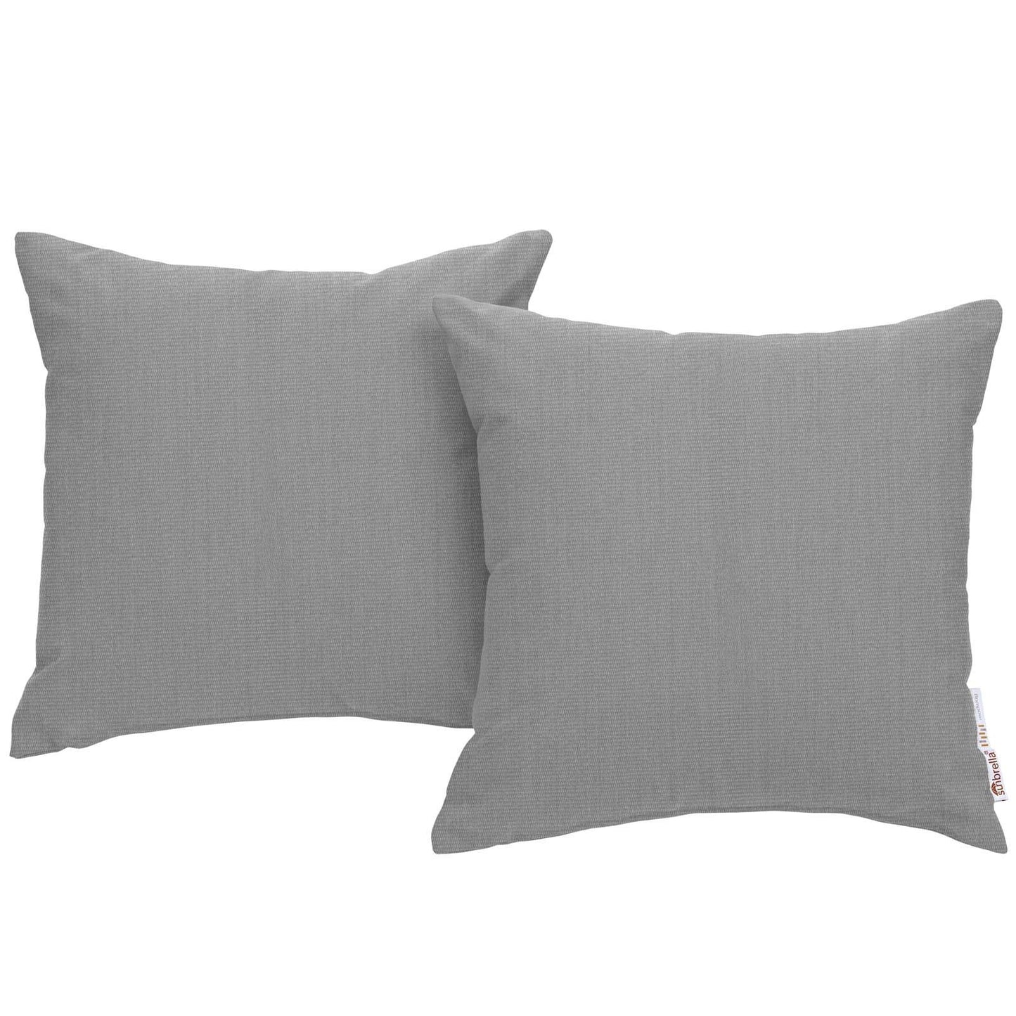 Throw Pillow | Summon Outdoor Indoor All-Weather Decor Throw Pillow | Luxurious Sunbrella Fabric | UV Protection | Perfect Addition to Outdoor Sectional | Gray | casafoyer.myshopify.com