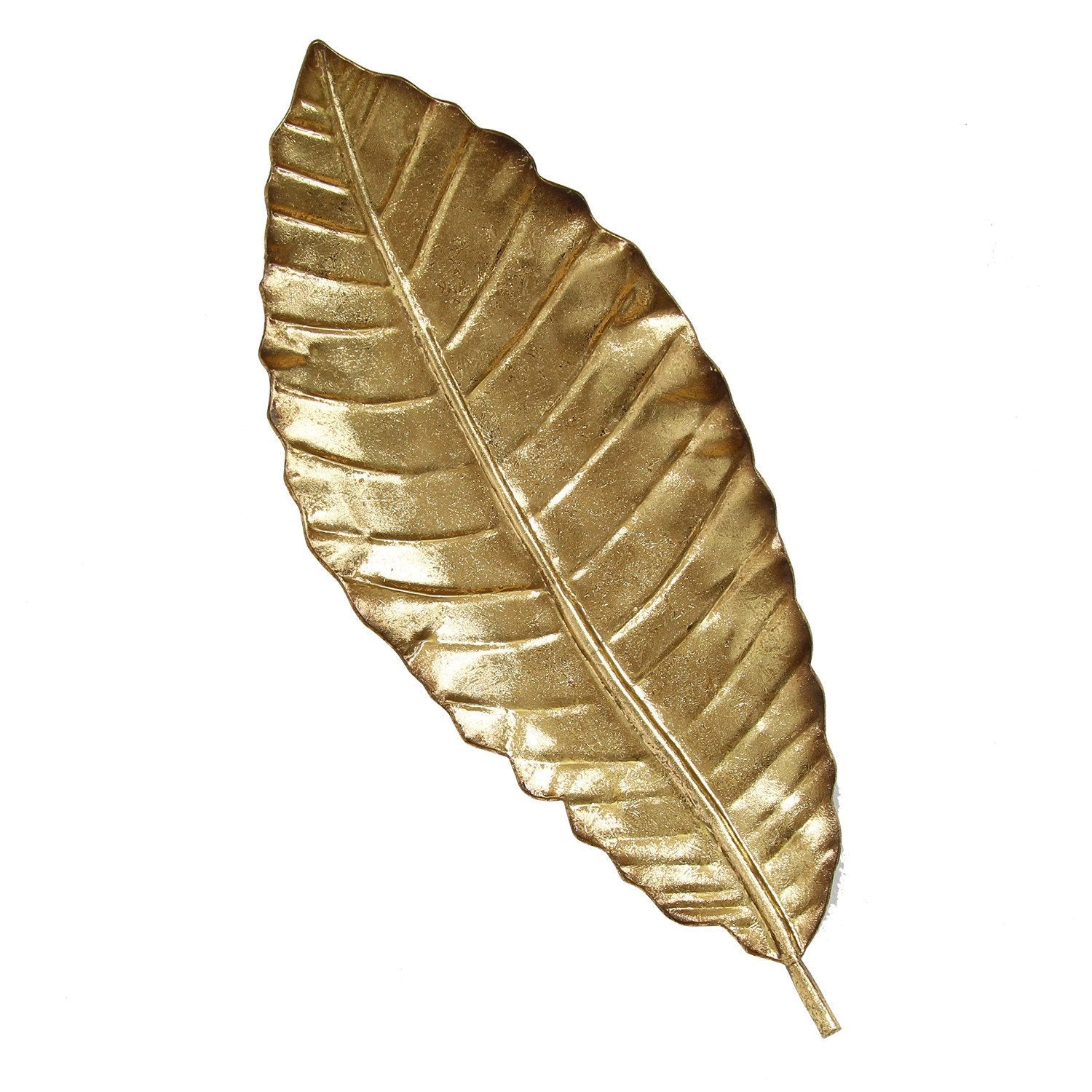 TABLE | Elegant Leaf Wall Decor | Durable Iron | Captivating Gold Finish | Refinement & Grace | Unique Centerpiece | Sofa/Console Table Accent | casafoyer.myshopify.com
