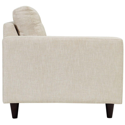 sofas | CasaFoyer Empress Left-Facing Loveseat | Exquisite Design | Tufted Buttons | Luxurious Cushions | Elegant Armrests | Solid Wood Legs | Floor Protection | Beige | casafoyer.myshopify.com