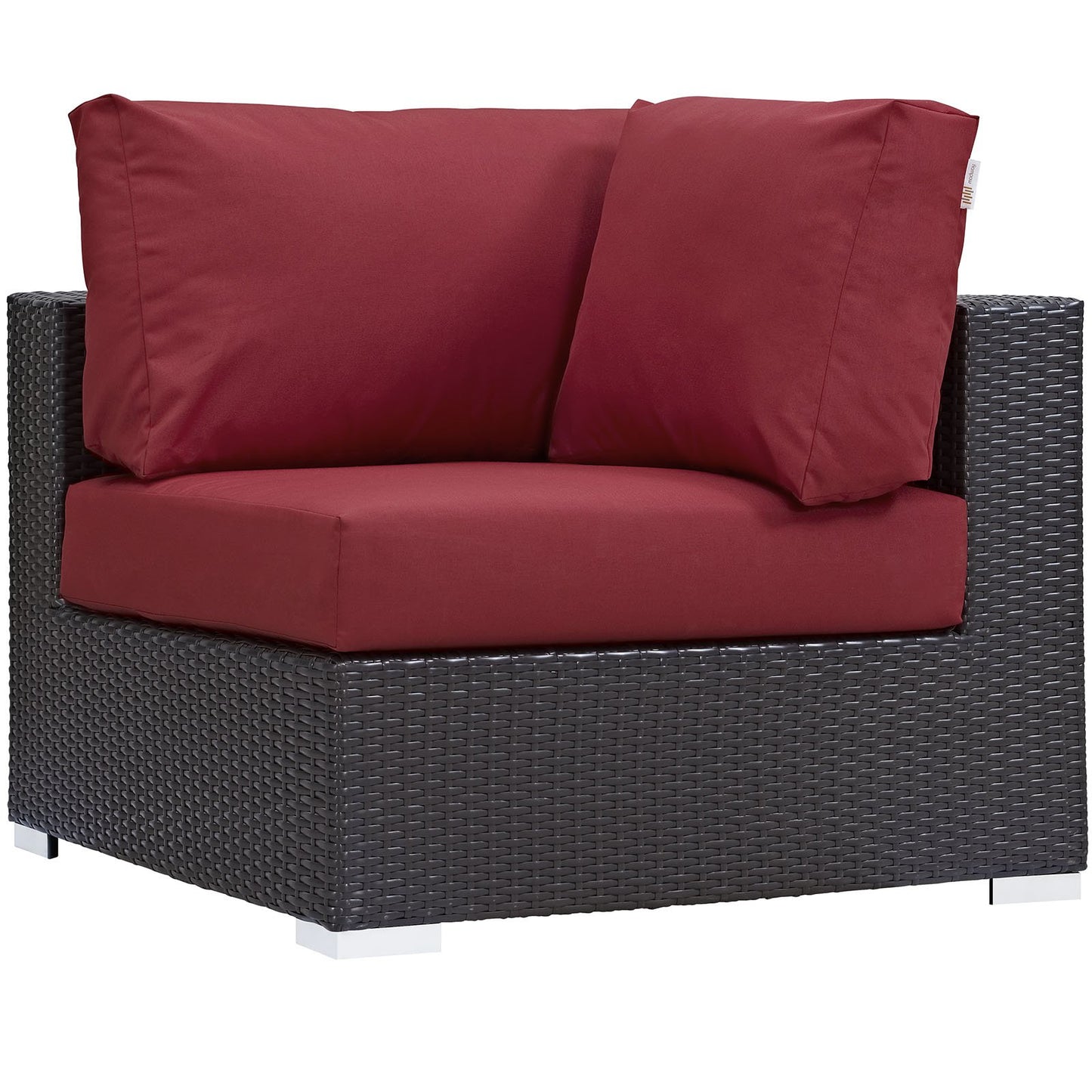 Patio Furniture Sets | Convene Outdoor Sectional Corner Chair | Durable Rattan & Aluminum Frame | All-Weather Cushions | Ideal for Patio, Backyard, Poolside | casafoyer.myshopify.com