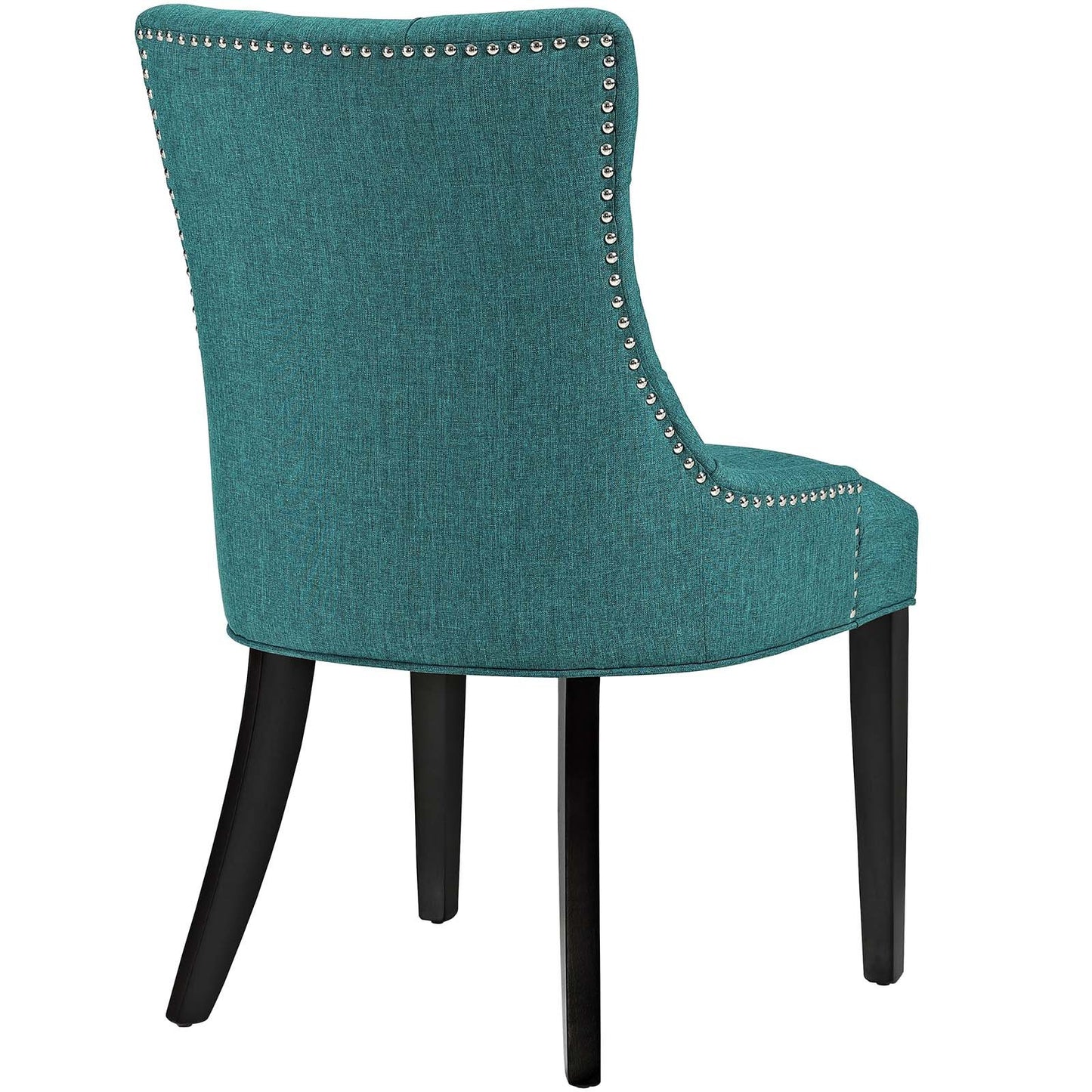home office desk chairs | CasaFoyer Regent Dining Side Chair Set of 2 | Nostalgic Era Design | Tufted Buttons | Nailhead Trim | Plush Cushion | Polyester Fabric | Non-Marking Foot Caps | casafoyer.myshopify.com