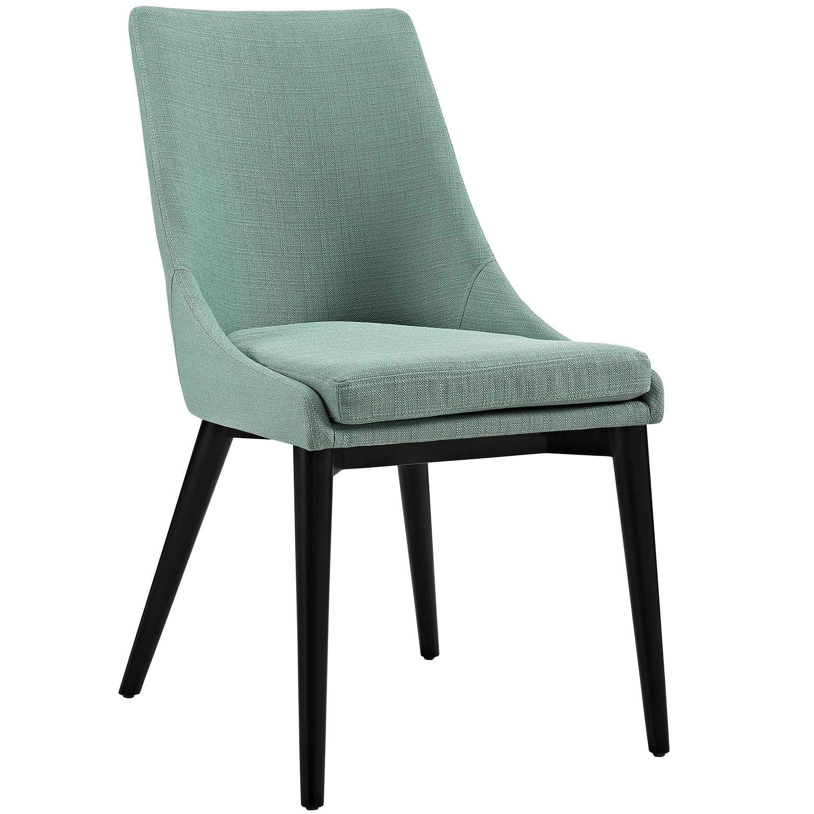 home office desk chairs | CasaFoyer Viscount Side Chair Set of 2 | Elegant Modern Design | High-Quality Fabric | Black Wood Legs | Ideal for Dining or Contemporary Decor | casafoyer.myshopify.com
