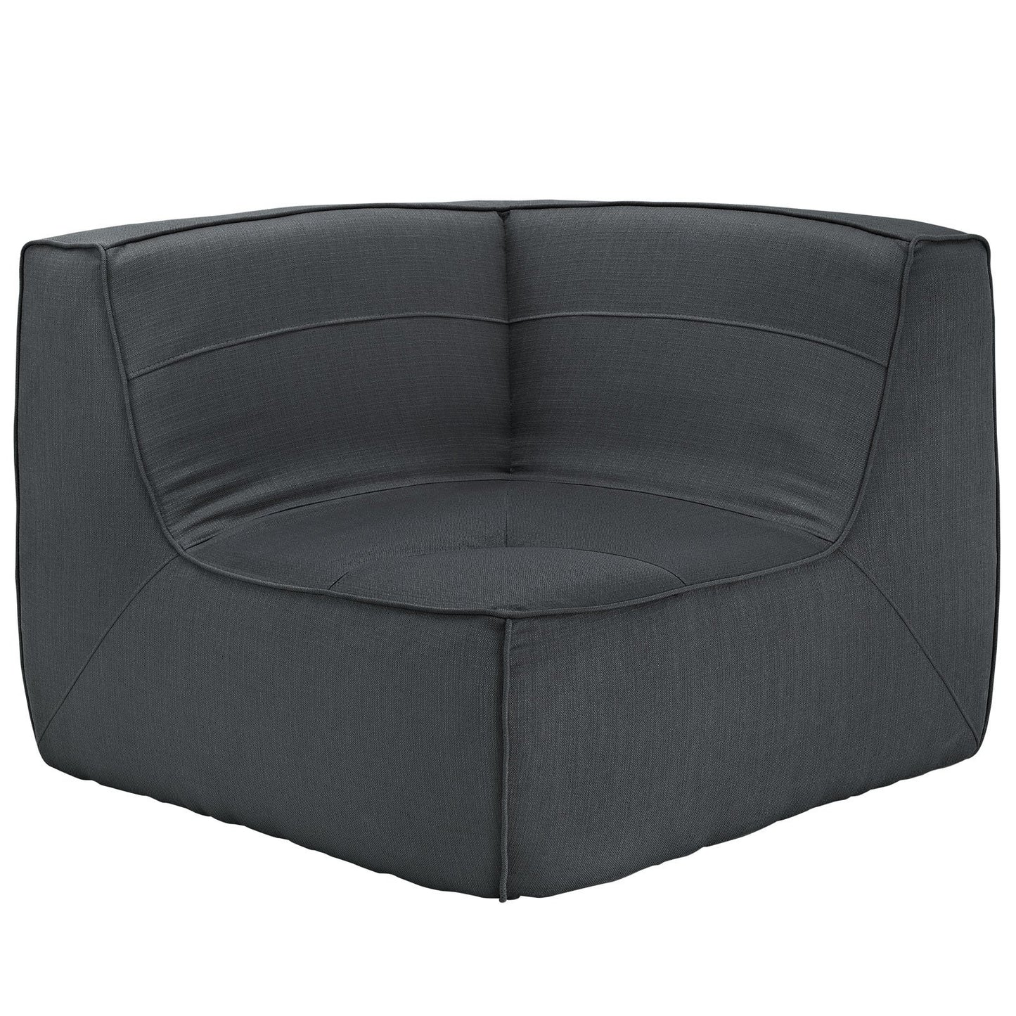 sofas | CasaFoyer Align Curved Sectional Sofa Set | Luxuriously Padded & Upholstered | High-Quality Fabric | Button Tufting & Trim | Includes Corner Sofa | casafoyer.myshopify.com