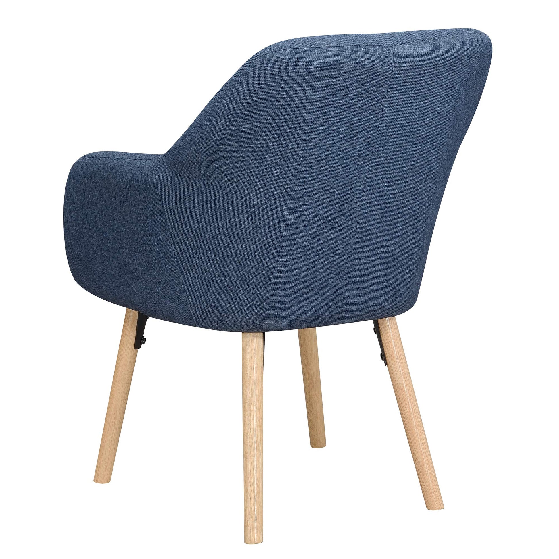 TABLE | CasaFoyer Take a Seat Charlotte Accent Chair | Solid Red Oak Legs | Linen Fabric Seat | Stylish & Comfortable | casafoyer.myshopify.com