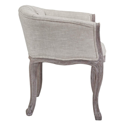 home office desk chairs | CasaFoyer Crown Dining Armchair Set of 4 | Luxurious Elegance | Fluted Wood Frame | Cabriole Legs | Upholstered Fabric | Comfortable & Stylish | Vintage French Look | Supports 331 lbs | Fully Assembled | casafoyer.myshopify.com