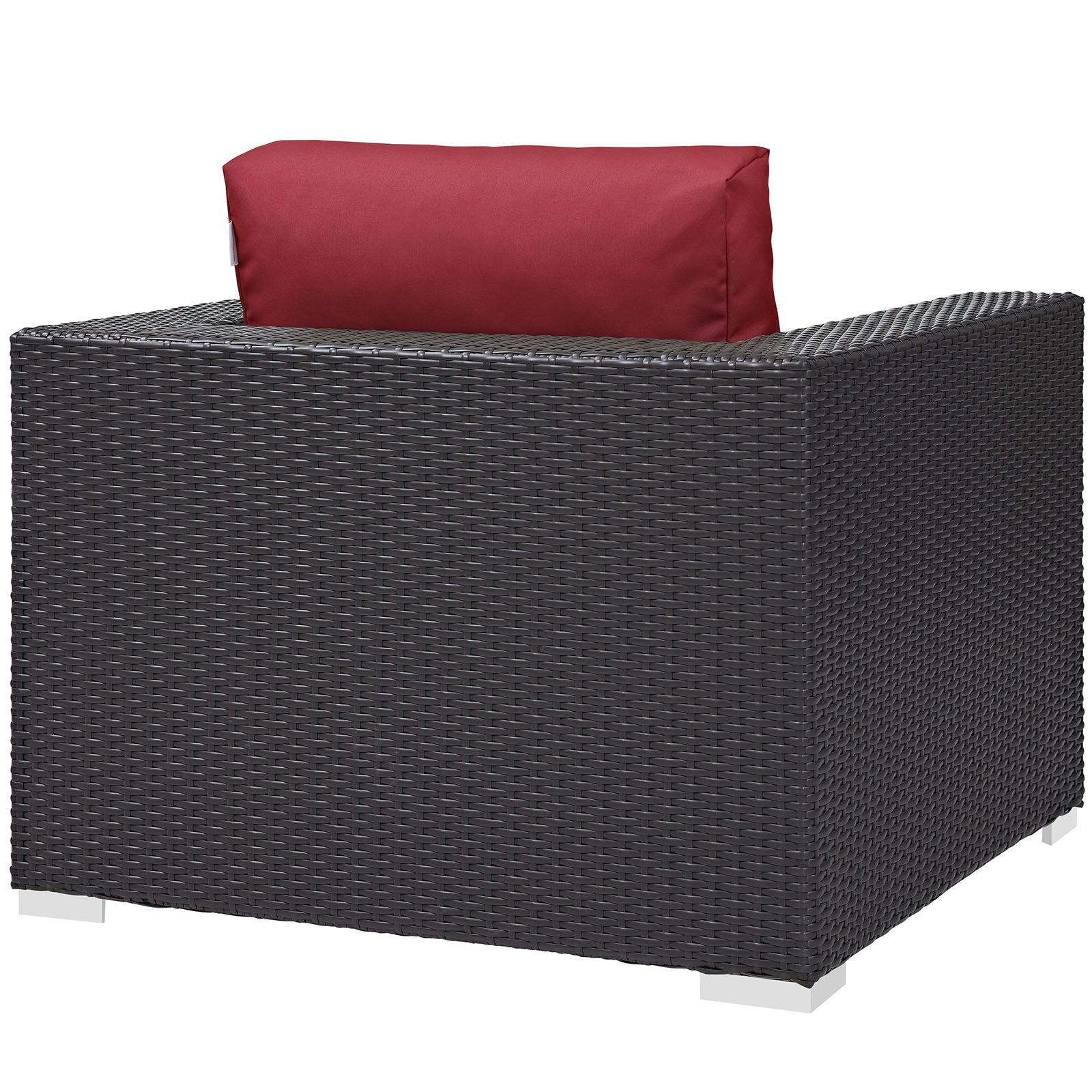 Patio Furniture Sets | Convene Outdoor Sectional Armchair | Durable Rattan & Aluminum Frame | Weather-Resistant Cushions | Enhance Your Outdoor Space | casafoyer.myshopify.com