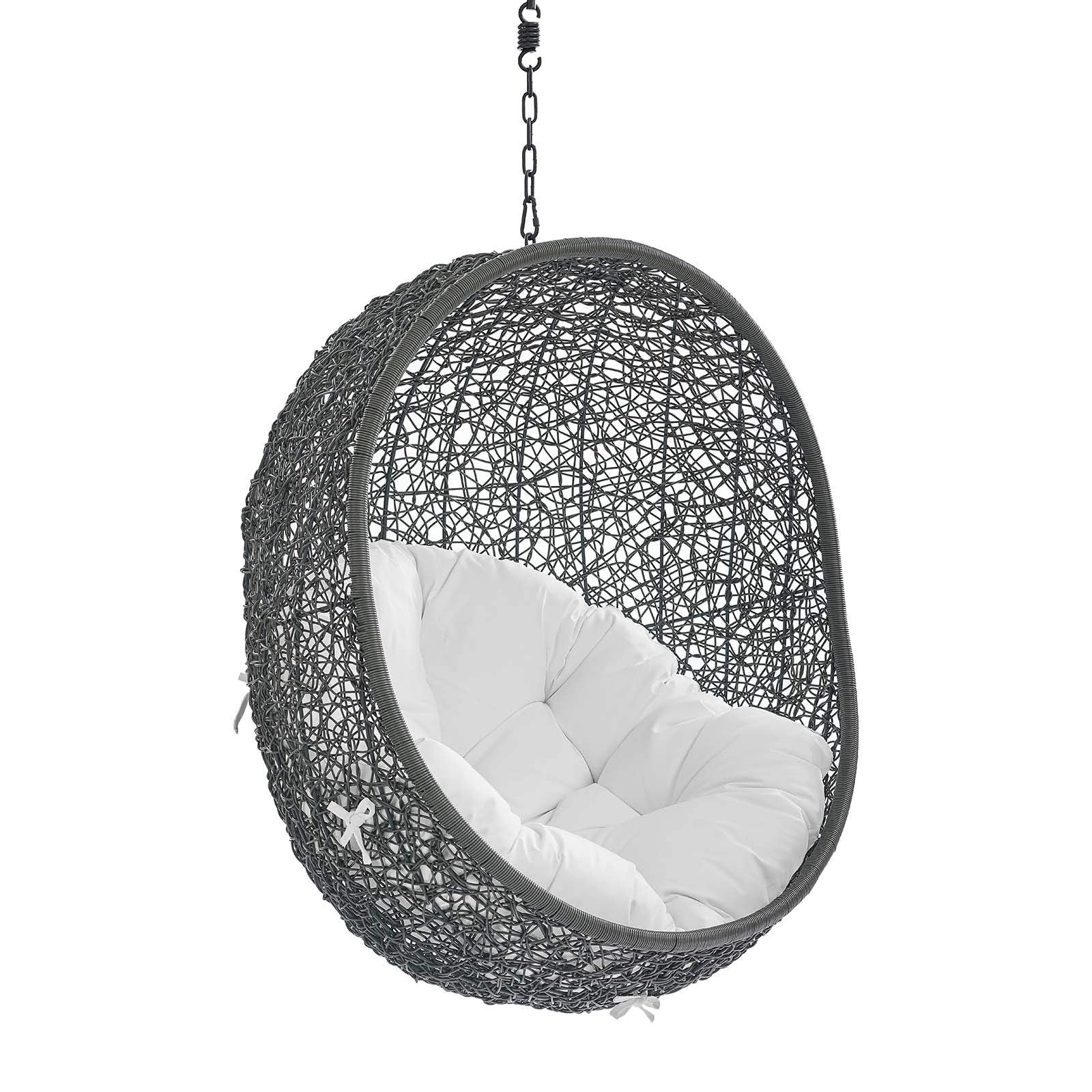 porch swings | Ergode Hide Outdoor Patio Swing Chair | Exotic Island Tranquility | Synthetic Rattan Weave | Sunbrella Cushion | Powder-Coated Steel Frame | Adjustable Chain | Weather Resistant | Indoor/Outdoor Lounge | casafoyer.myshopify.com