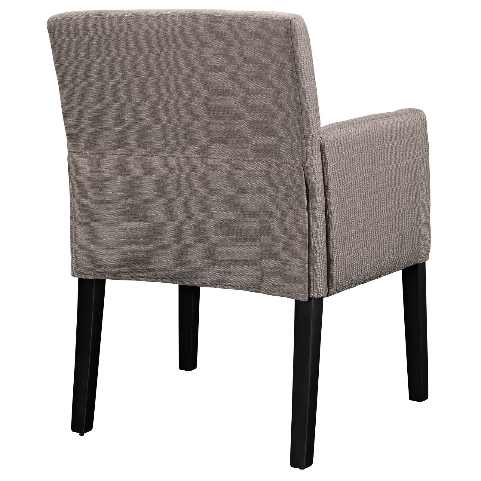 home office desk chairs | CasaFoyer Chloe Armchair Set of 4 | Versatile Design | Comfortable Fabric | Dark Wooden Legs | Perfect for Dining, Waiting Room, or Living Room Decor | Timeless Charm | Neutral Style | casafoyer.myshopify.com