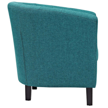 home office desk chairs | CasaFoyer Prospect Chesterfield Armchair | Luxurious & Elegant Lounge Chair | Button Tufting | Espresso Stained Legs | Teal | casafoyer.myshopify.com