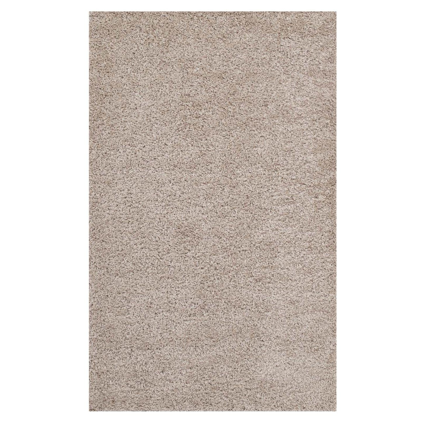 area rugs | CasaFoyer Enyssa Solid Shag Area Rug | Durable Polypropylene | Non-Shedding | Stain Resistant | 5x8 Beige & Ivory | Perfect for Home Decor, Kids & Pets | casafoyer.myshopify.com