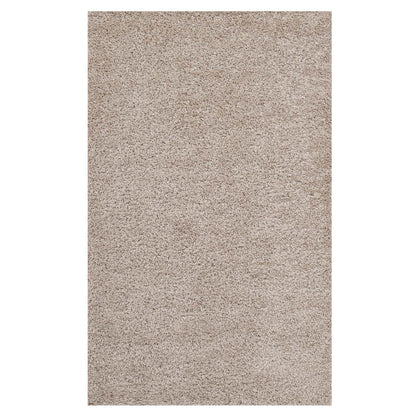 area rugs | CasaFoyer Enyssa Solid Shag Area Rug | Durable Polypropylene | Non-Shedding | Stain Resistant | 5x8 Beige & Ivory | Perfect for Home Decor, Kids & Pets | casafoyer.myshopify.com