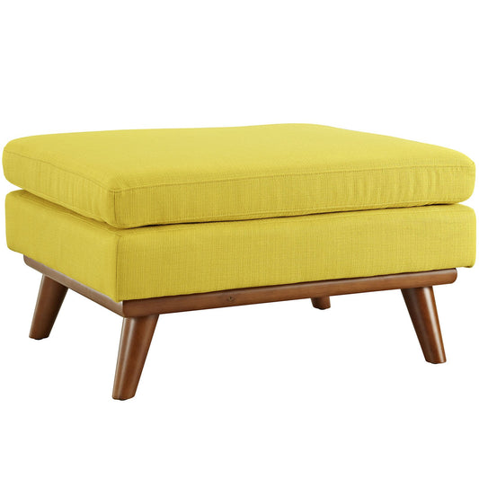 ottomans | CasaFoyer Engage Ottoman | Plush Cushioning | Solid Rubberwood Frame | Upholstered Fabric | Perfect for Lounging and Unwinding | Includes One Ottoman | casafoyer.myshopify.com