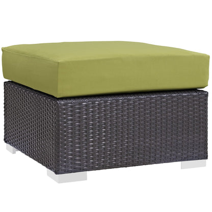 kitchen and dining room sets | CasaFoyer Convene Outdoor Sectional Set | Durable Rattan & Aluminum Frame | Weather-Resistant Cushions | Patio Sofa, Ottoman & Armchairs | casafoyer.myshopify.com