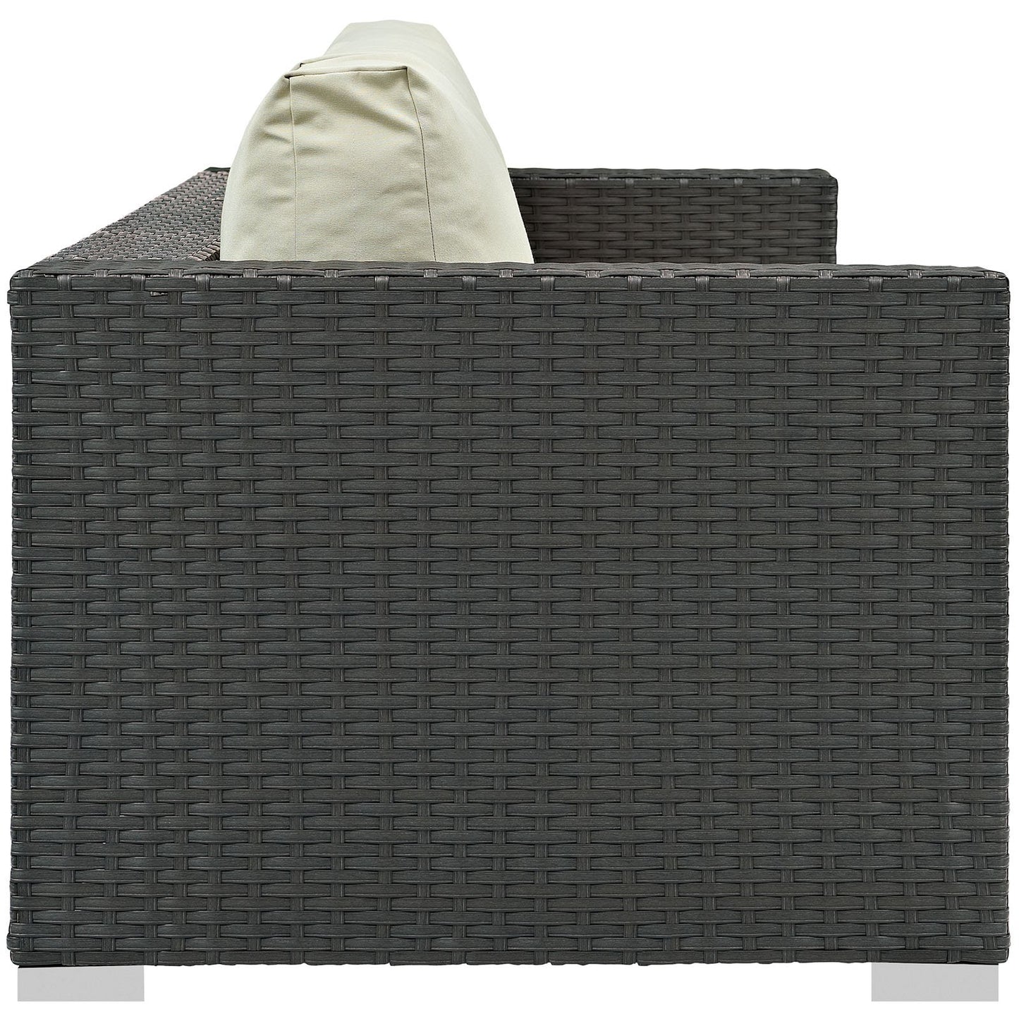Patio Furniture Sets | Sojourn Outdoor Patio Sofa | Sturdy & Versatile Seating | Sunbrella Cushions | Synthetic Rattan | UV Protection | Aluminum Frame | casafoyer.myshopify.com