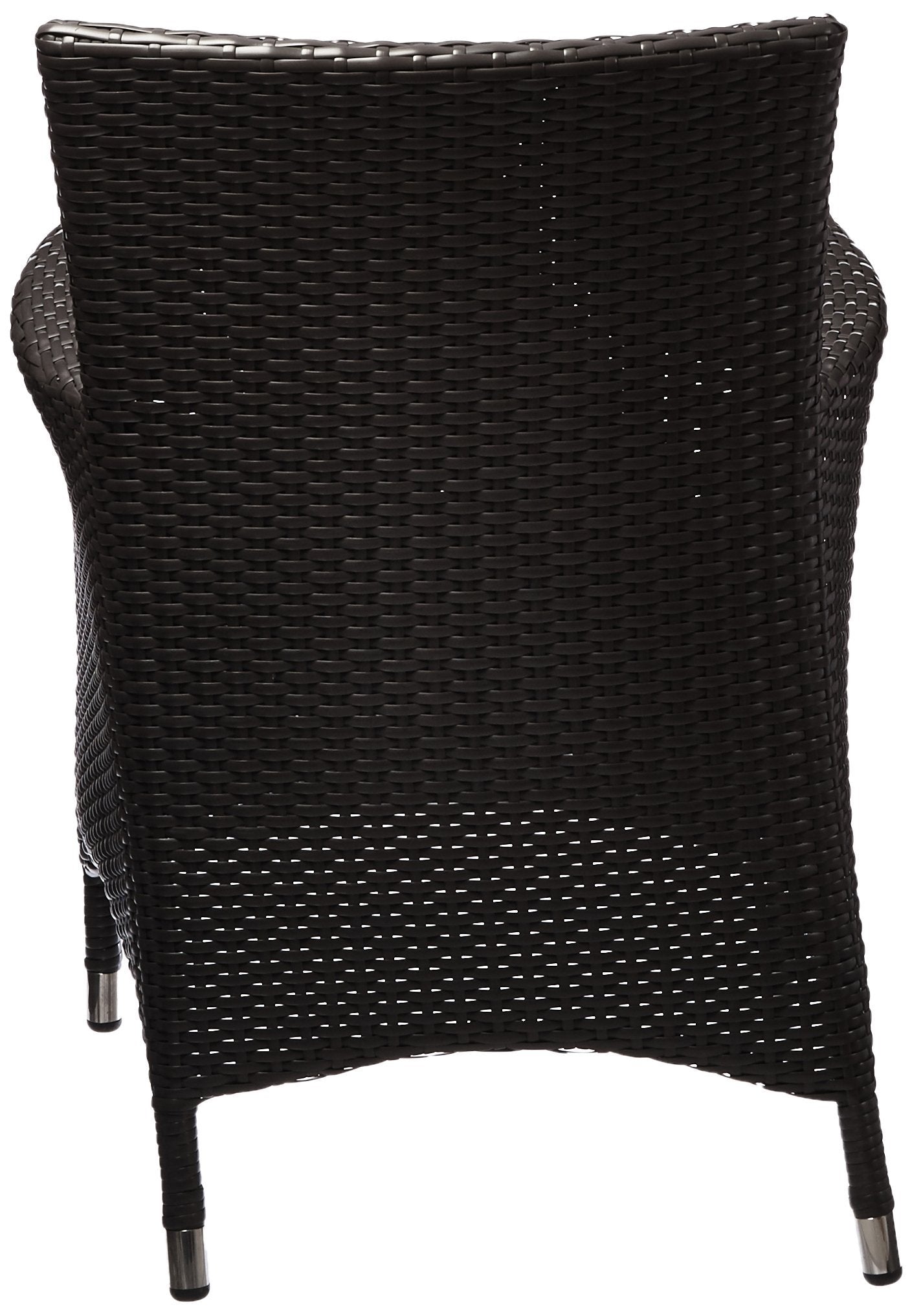 Patio Furniture Sets | Convene Outdoor Sectional Dining Armchair | Weather-Resistant Cushions | Synthetic Rattan Weave | Aluminum Frame | Patio, Backyard, Pool | casafoyer.myshopify.com