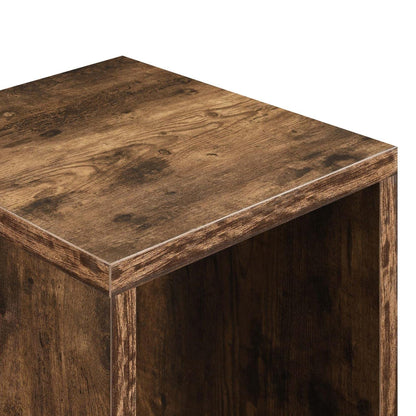 TABLE | Northfield Admiral End Table with Shelf | Sleek & Modern Design | Spacious Surface Top | Bottom Shelf for Display | Durable Construction | Ergode Collection | casafoyer.myshopify.com