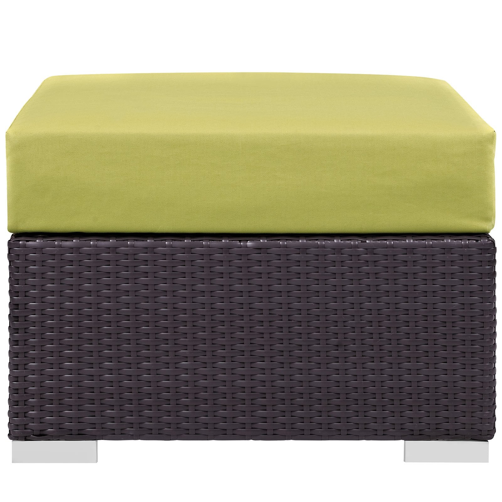 Ottoman | Convene Outdoor Sectional Ottoman | Durable Rattan Weave | All-Weather Cushions | Versatile & Stylish | Elevate Your Outdoor Experience | casafoyer.myshopify.com