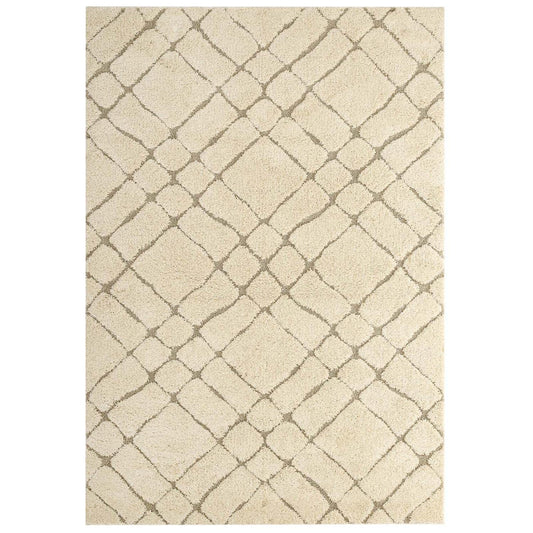area rugs | CasaFoyer Verona Abstract Geometric 8x10 Shag Area Rug | Modern Design | Durable Polypropylene | Jute Backing | Non-Shedding | Stain-Resistant | Easy to Clean | casafoyer.myshopify.com