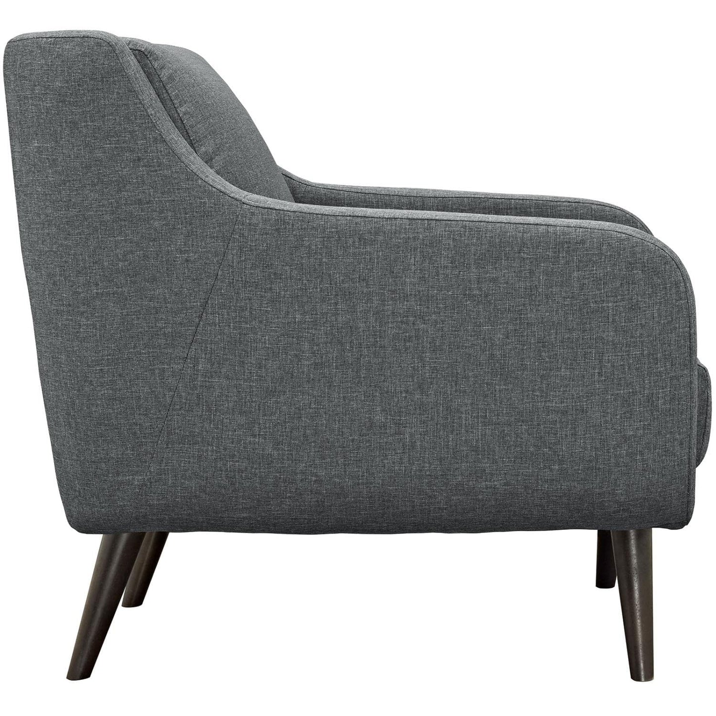 kitchen and dining room sets | CasaFoyer Verve Mid-Century Living Room Set | Stylish & Comfortable Furniture | Espresso Stained Wood Legs | Sofa & 2 Armchairs | Gray | casafoyer.myshopify.com