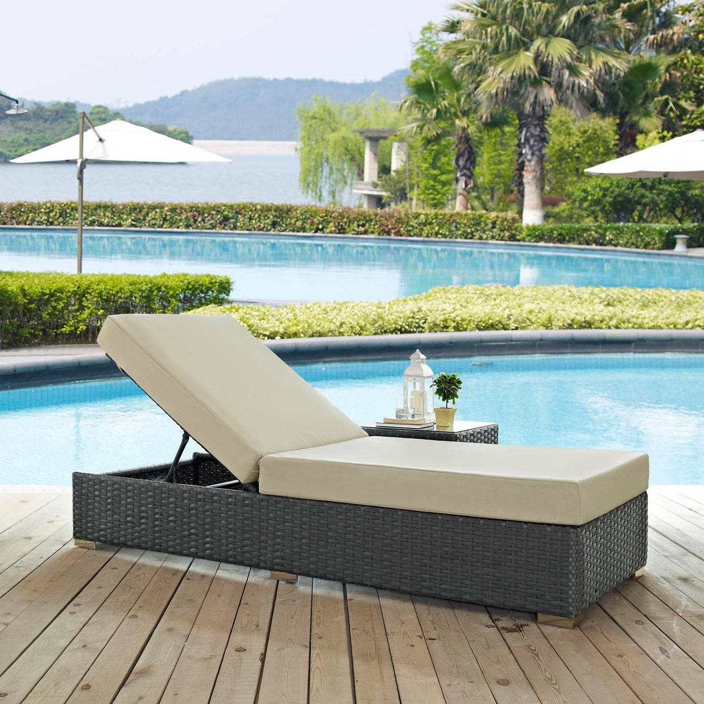 home office desk chairs | CasaFoyer Sojourn Outdoor Patio Furniture Collection | Revolutionary Chaise Lounge with Sunbrella Cushions, UV Protection, Aluminum Frame | casafoyer.myshopify.com