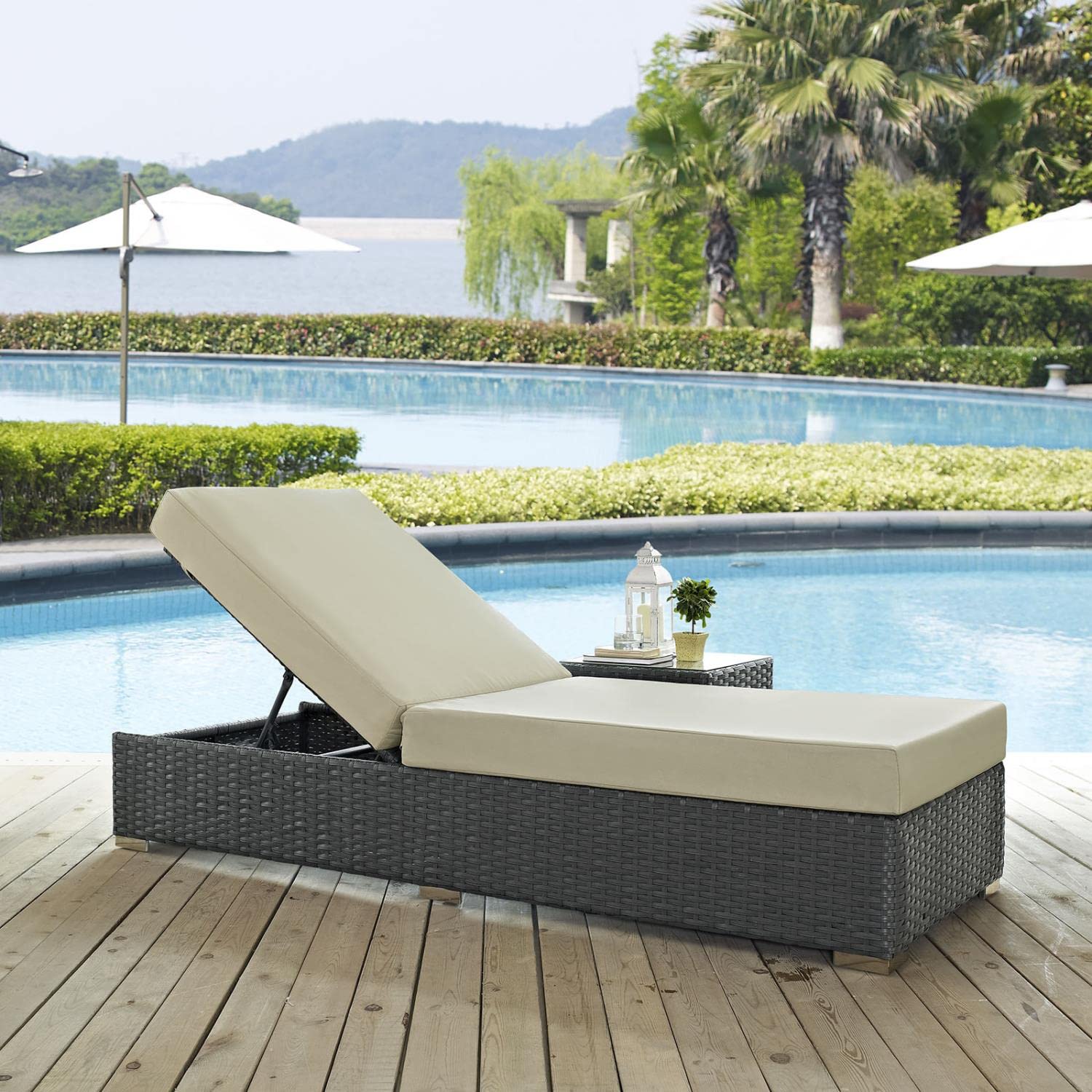 home office desk chairs | CasaFoyer Sojourn Outdoor Patio Furniture Collection | Revolutionary Chaise Lounge with Sunbrella Cushions, UV Protection, Aluminum Frame | casafoyer.myshopify.com