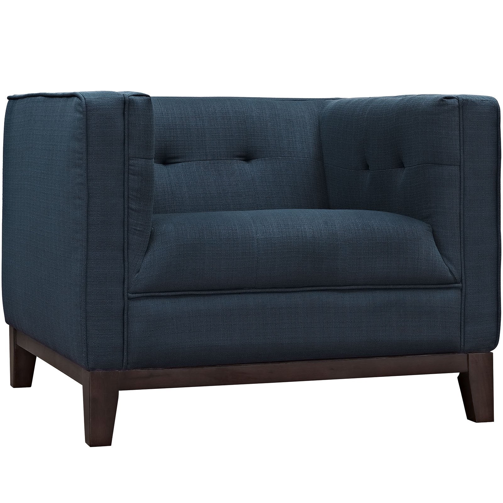 kitchen and dining room sets | CasaFoyer Serve | Tufted Button Upholstered Furniture Set | Sofa & Armchairs | Sophisticated Mid-Century Design | Walnut Legs | Ideal for Living Rooms & Lounges | casafoyer.myshopify.com