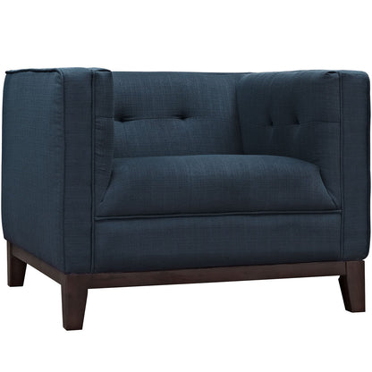 kitchen and dining room sets | CasaFoyer Serve | Tufted Button Upholstered Furniture Set | Sofa & Armchairs | Sophisticated Mid-Century Design | Walnut Legs | Ideal for Living Rooms & Lounges | casafoyer.myshopify.com