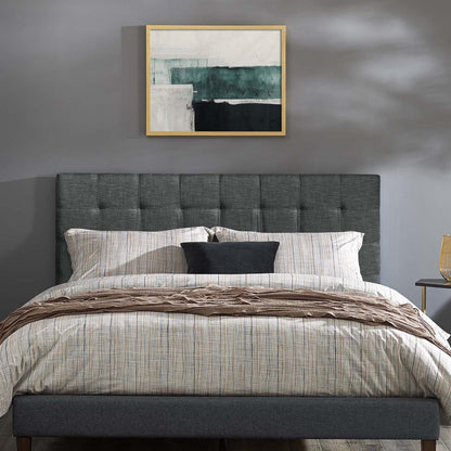 headboards | CasaFoyer Paisley Tufted Twin Headboard - Gray | Adjustable Height | Soft & Comfortable | Durable Construction | casafoyer.myshopify.com