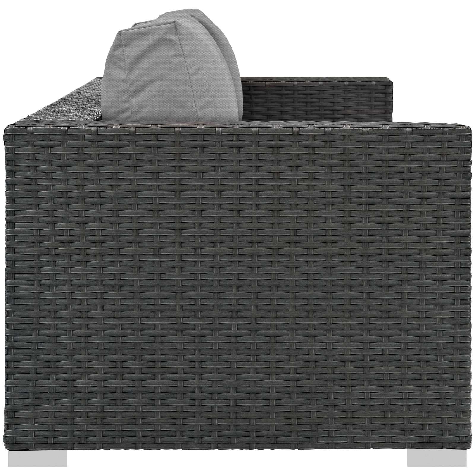 Patio Furniture Sets | Sojourn Outdoor Patio Sofa | Sturdy & Versatile Seating | Sunbrella Cushions | UV Protection | Aluminum Frame | Ideal for Patio, Backyard, Poolside | casafoyer.myshopify.com