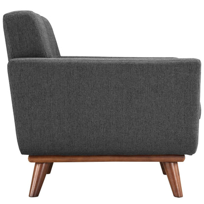 home office desk chairs | CasaFoyer Engage Sofa Set | Gently Curved Design | Dual Cushions | Tufted Buttons | Cherry Wood Legs | Perfect for Lounging, Relaxing, and Entertaining | casafoyer.myshopify.com