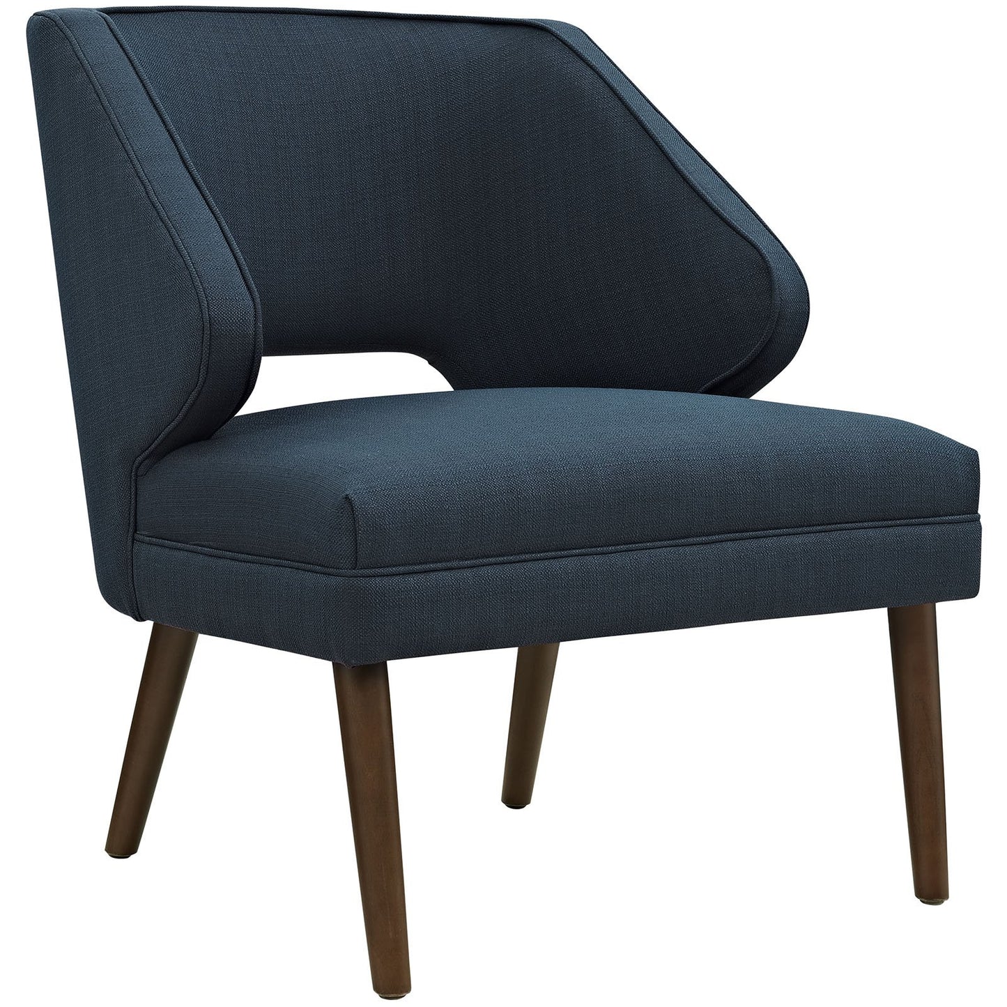home office desk chairs | CasaFoyer Dock Armchair | Mid-Century Inspired | Vibrant Design | Polyester Upholstery | Dark Walnut Legs | Ideal for Contemporary & Eclectic Spaces | Includes 1 Armchair | casafoyer.myshopify.com