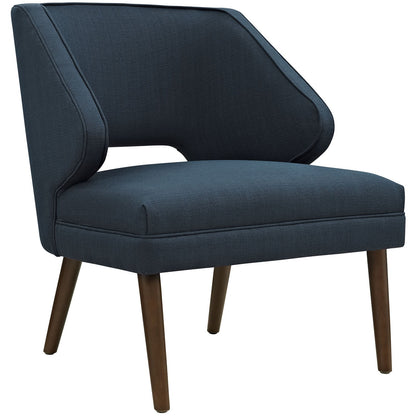 home office desk chairs | CasaFoyer Dock Armchair | Mid-Century Inspired | Vibrant Design | Polyester Upholstery | Dark Walnut Legs | Ideal for Contemporary & Eclectic Spaces | Includes 1 Armchair | casafoyer.myshopify.com