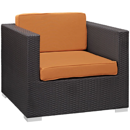 kitchen and dining room sets | CasaFoyer Convene Outdoor Sectional Set | Synthetic Rattan | Aluminum Frame | All-Weather Cushions | Patio, Backyard, Poolside Gathering | casafoyer.myshopify.com