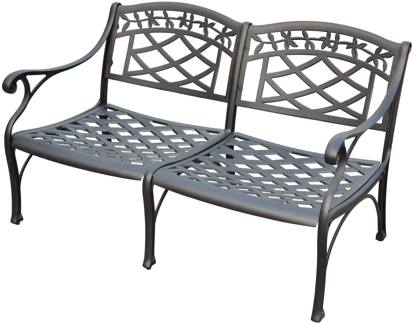 Patio Furniture Sets | Ultimate Comfort | Durable Aluminum Outdoor Conversation Seating Set | Charcoal Black Finish | Tranquil Oasis | casafoyer.myshopify.com