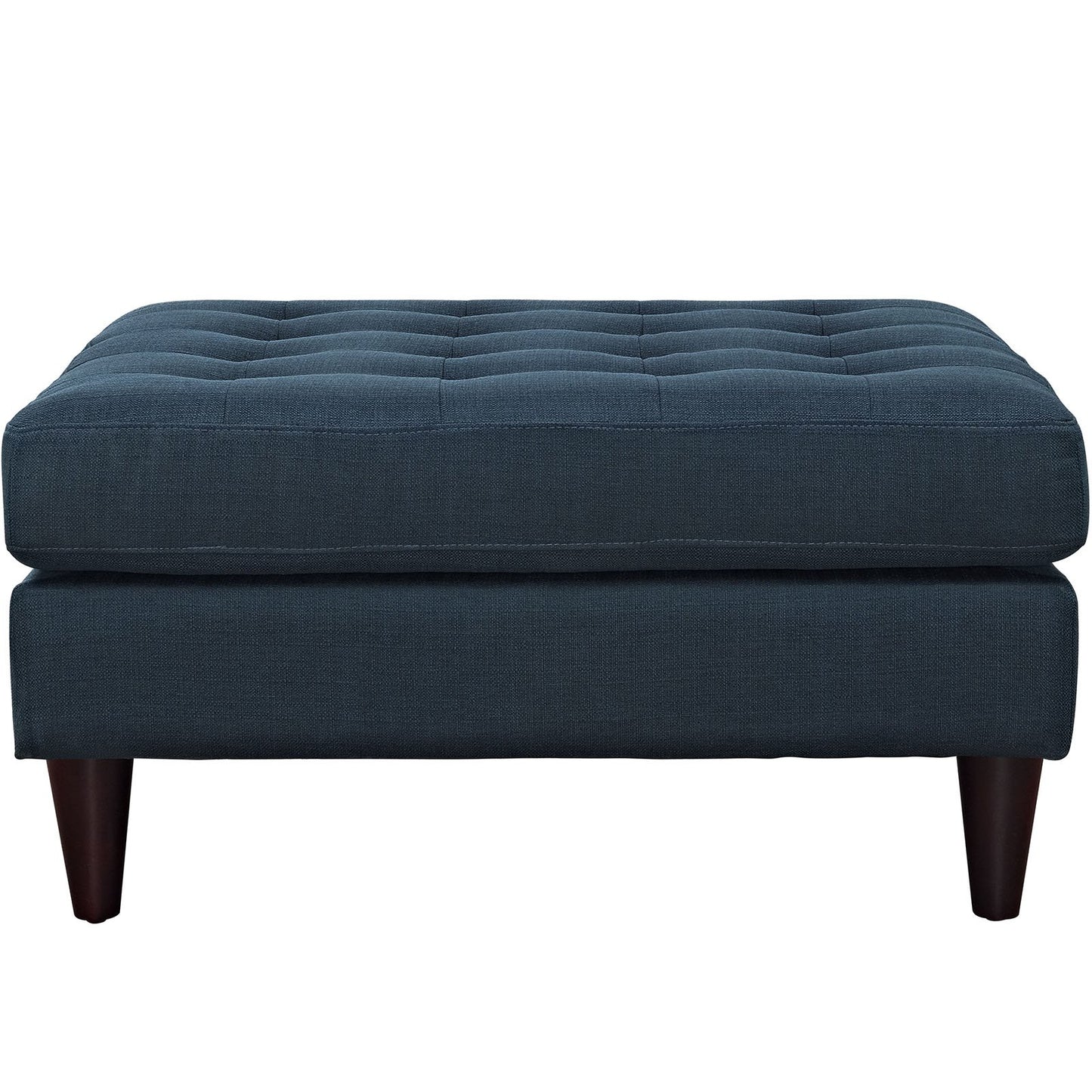 home office desk chairs | CasaFoyer Empress Large Ottoman | Exquisite Design | Tufted Buttons | Plush Cushions | Elegant Armrests | Black Stained Legs | Luxurious Fabric Upholstery | casafoyer.myshopify.com