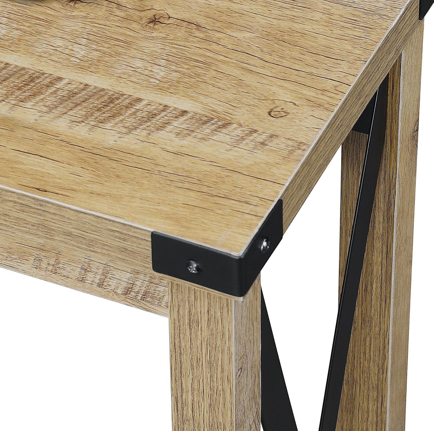 TABLE | Durango Console Table with Shelf | Industrial-inspired | Meticulously Crafted | Ample Storage | Durable Construction | Ergode | casafoyer.myshopify.com