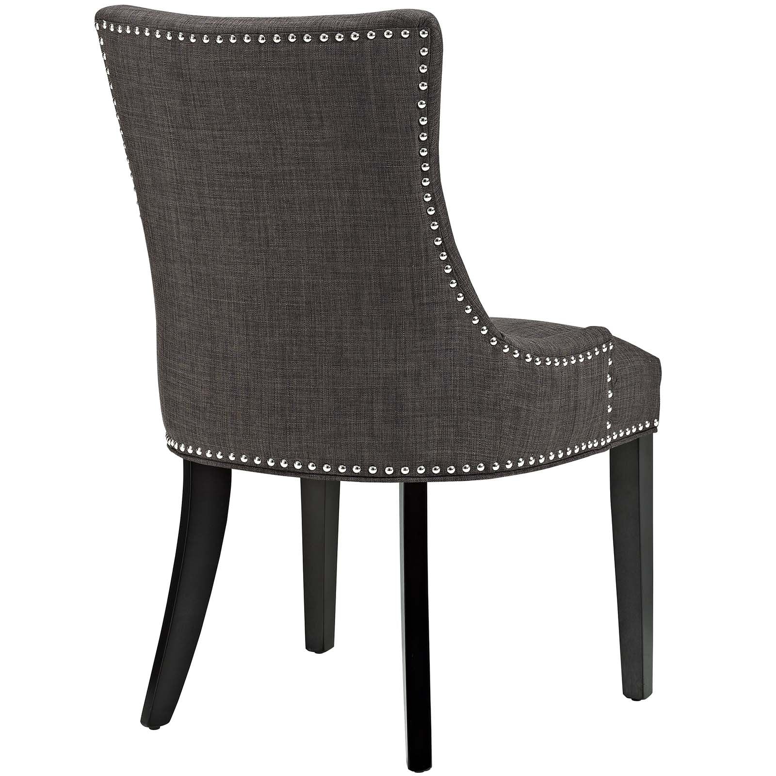 home office desk chairs | CasaFoyer Marquis Dining Side Chair | Elegant Hourglass Back | Nailhead Trim | Non-Marking Foot Caps | Tapered Wood Legs | Generously Padded Seat | Premium Polyester Fabric | Modern & Traditional Dining Room Furniture | casafoyer.myshopify.com