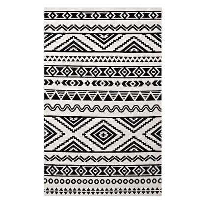 Carpet & Rugs | CasaFoyer Haku Geometric Moroccan Tribal Area Rug | Modern Design | Soft Polyester Microfiber | Durable Jute Bottom | Stain-Resistant | Non-Shedding | 8x10 Size | casafoyer.myshopify.com