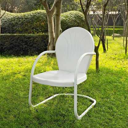 Patio Furniture Sets | Griffith Metal Outdoor Chair | Nostalgic Charm | Durable Steel | Scorching Summer Resistant | casafoyer.myshopify.com