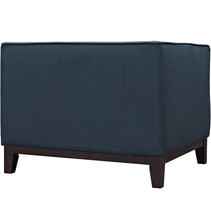 kitchen and dining room sets | CasaFoyer Serve Armchair Set of 2 | Timeless Design | Tufted Buttons | Polyester Upholstery | Walnut Legs | Ideal for Living Rooms & Lounges | casafoyer.myshopify.com