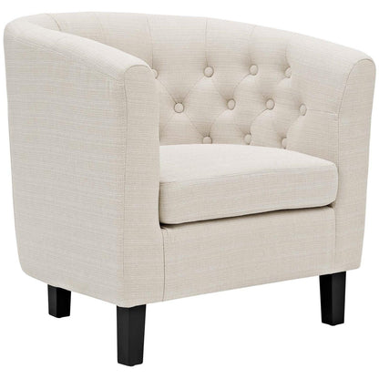 kitchen and dining room sets | CasaFoyer Prospect Button Tufted Upholstered Fabric Sofa Furniture Set | Luxury & Elegance | Classic Design with Modern Twist | Includes Loveseat & Armchairs | Sturdy Wood Construction | Espresso Stained Legs | Non-Marking Foot Caps | Beige | casafoyer.myshopify.com