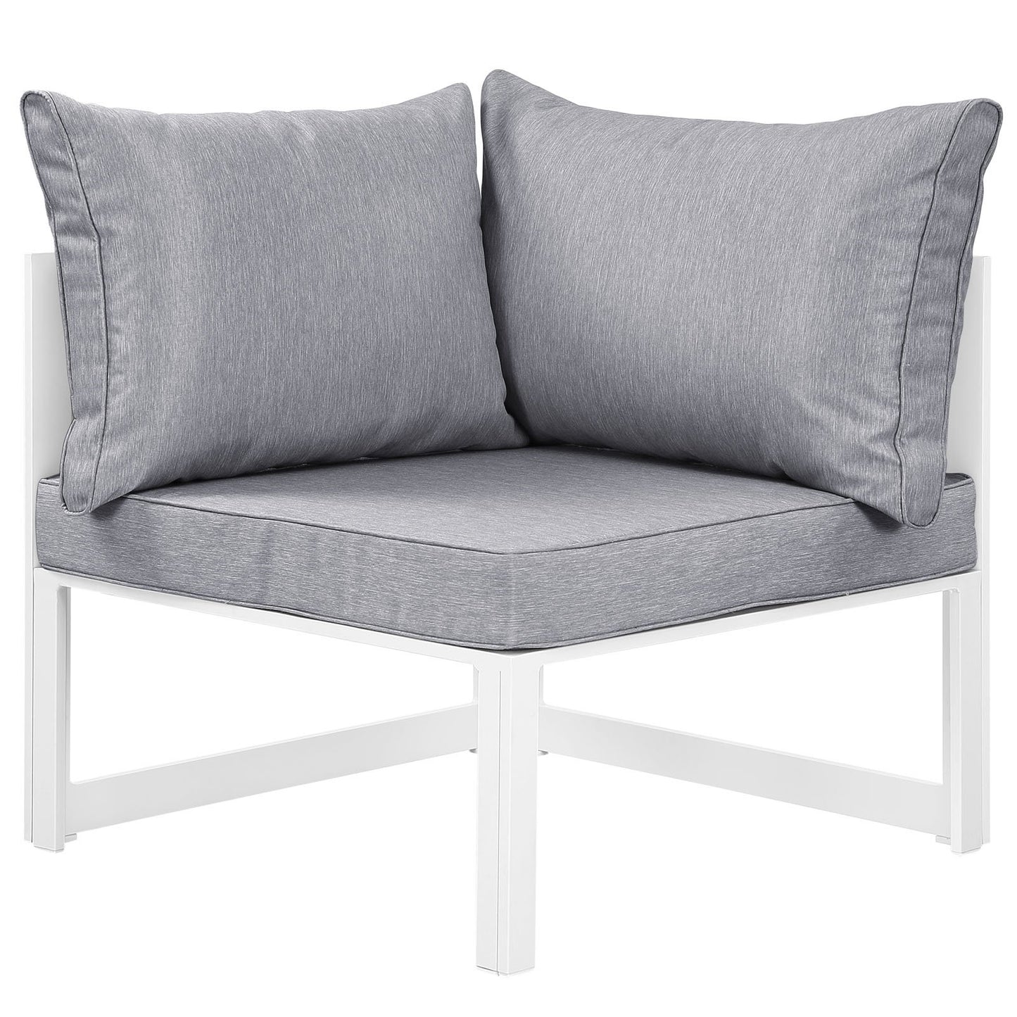 Patio Furniture Sets | Fortuna Outdoor Patio Collection | 7-Piece Sectional Sofa Set | Durable Aluminum Frame | All-Weather Cushions | Contemporary Outdoor Lounge Space | casafoyer.myshopify.com