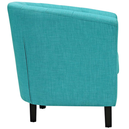 kitchen and dining room sets | CasaFoyer Prospect Button Tufted Upholstered Fabric Sofa Furniture Set | Luxurious Chesterfield Design with Modern Twist | Dense Foam Padding | Solid Wood Frame | Espresso Stained Legs | Non-Marking Foot Caps | Includes 2 Armchairs | casafoyer.myshopify.com