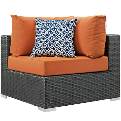 kitchen and dining room sets | CasaFoyer Sojourn Outdoor Patio Furniture Set | 10 Piece Sunbrella Sectional | Coffee Table, Chairs, Corners, Ottomans | casafoyer.myshopify.com