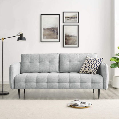 sofas | CasaFoyer Cameron Tufted Fabric Sofa | Contemporary Charm | Mid-Century Design | Sturdy & Stylish | Soft Polyester | Comfortable Seating | Easy Delivery | casafoyer.myshopify.com